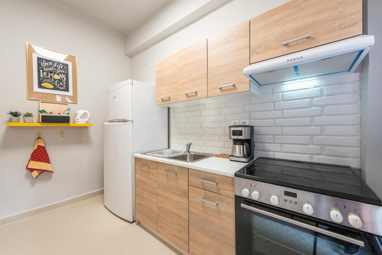 Modern City Apartment By Cloudkeys Athen Eksteriør billede