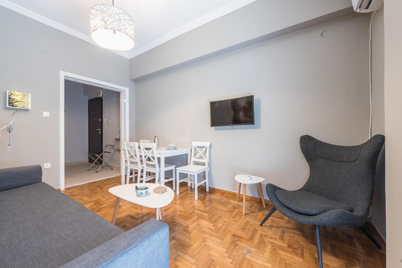 Modern City Apartment By Cloudkeys Athen Eksteriør billede