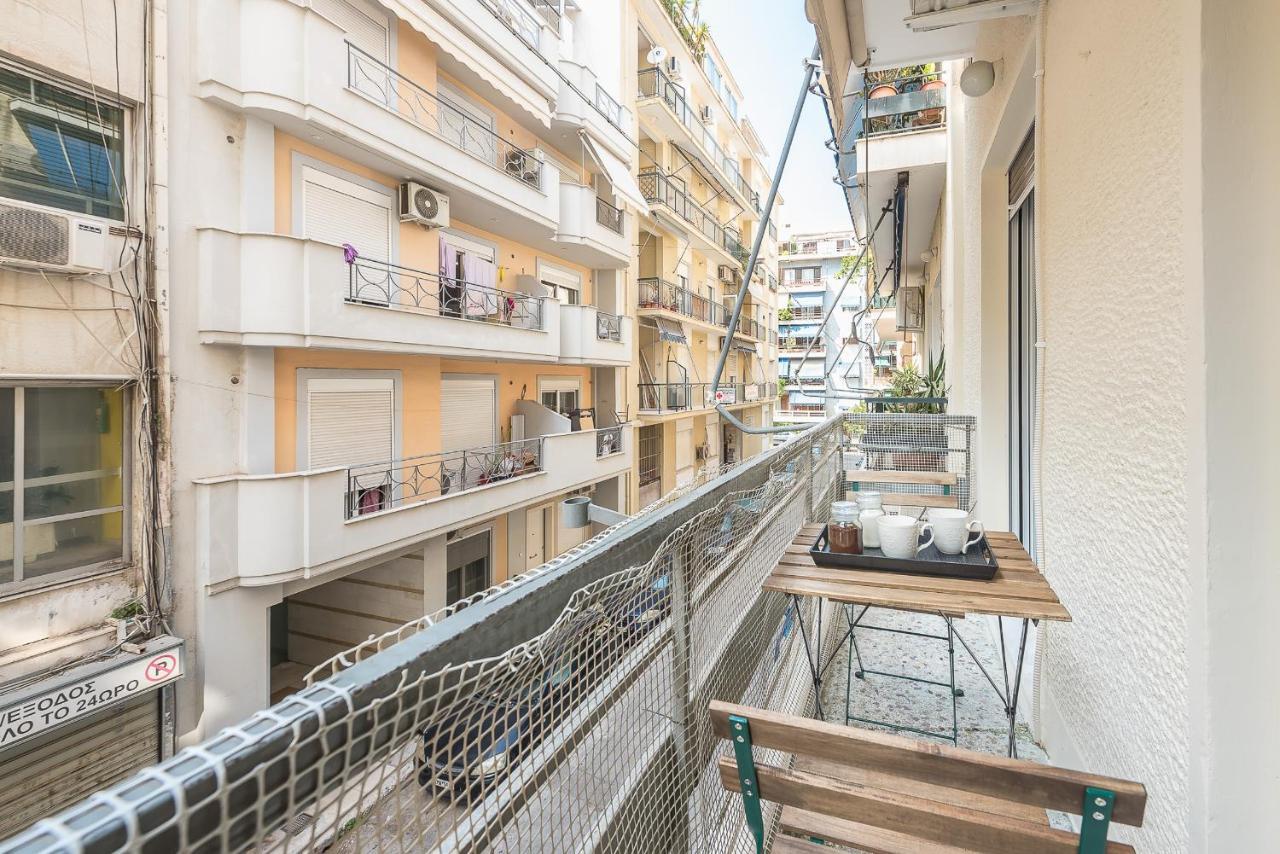 Modern City Apartment By Cloudkeys Athen Eksteriør billede