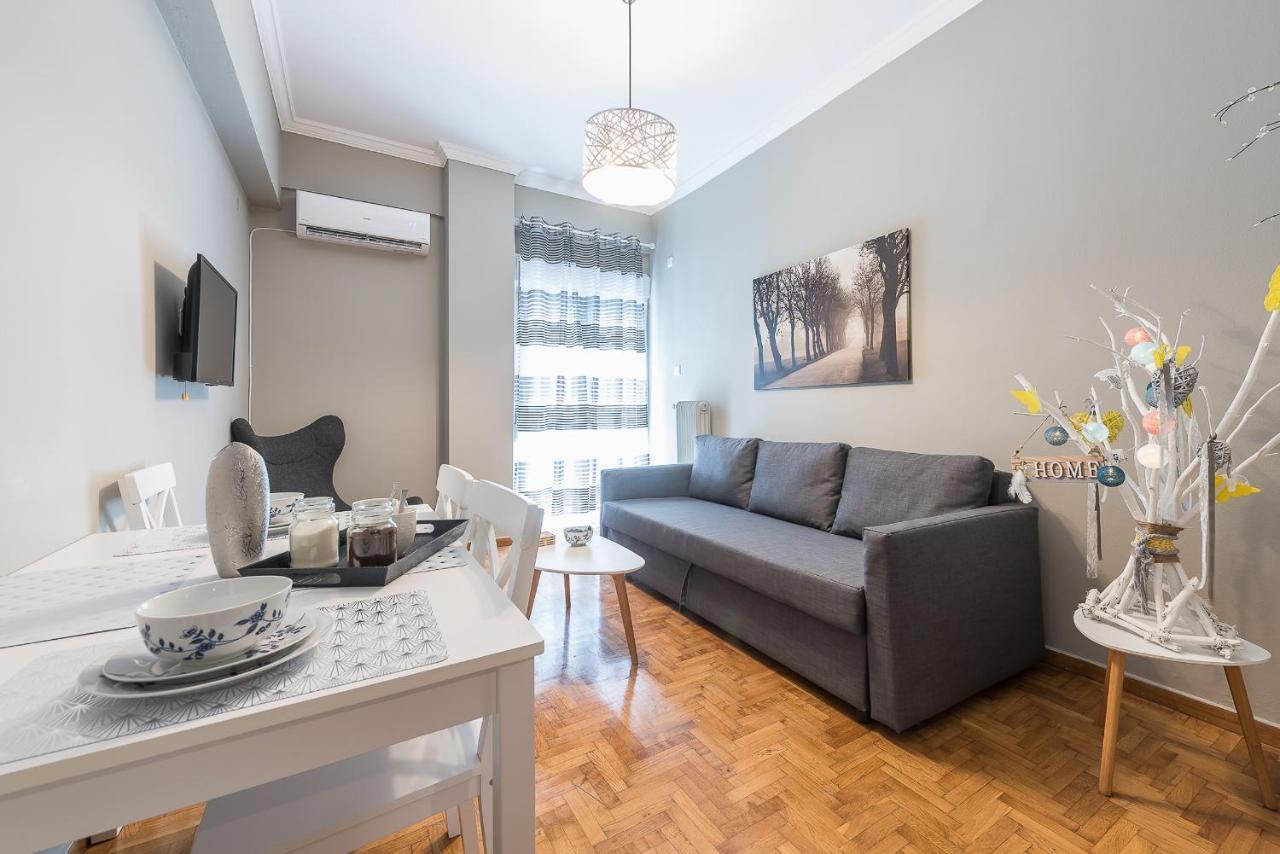 Modern City Apartment By Cloudkeys Athen Eksteriør billede